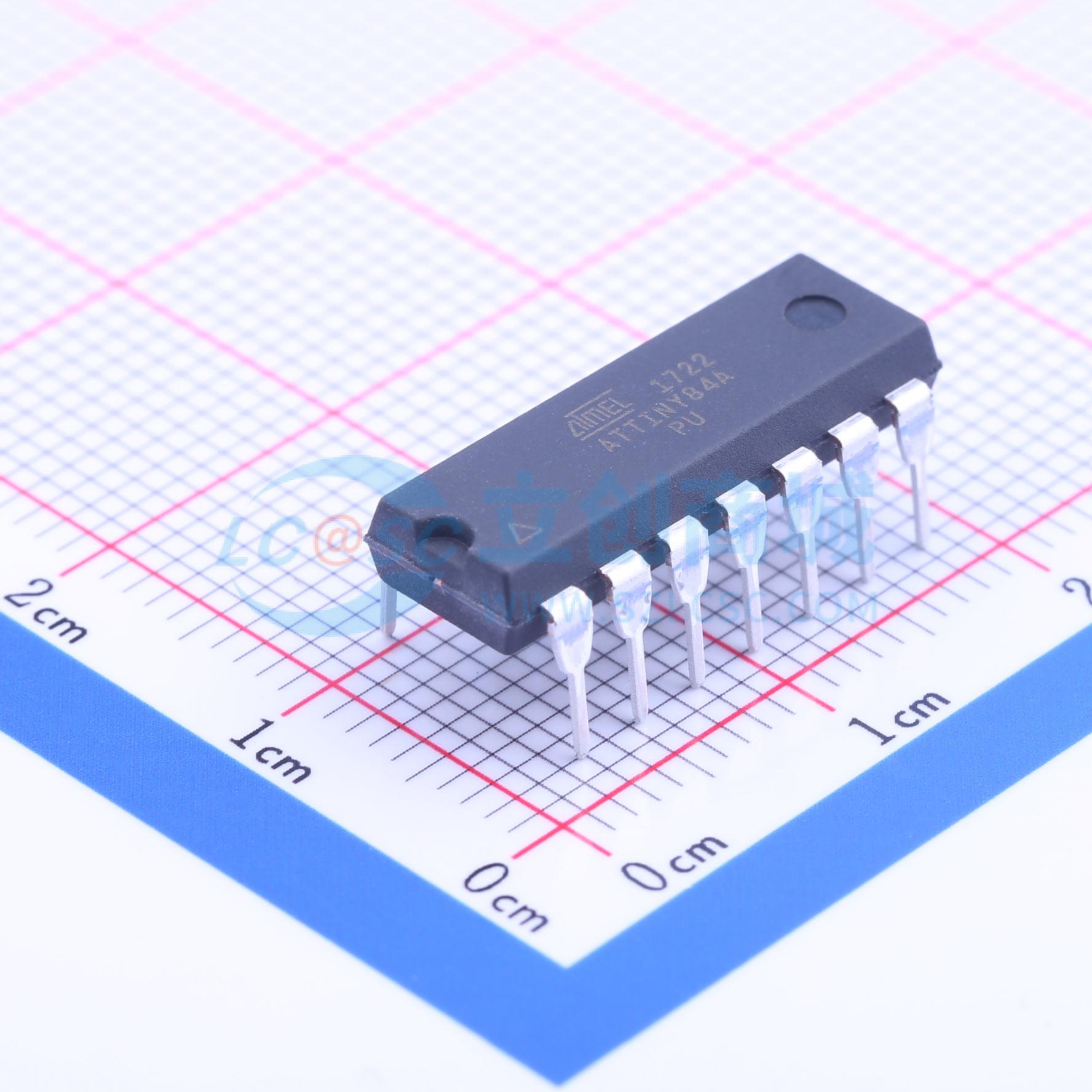 ATTINY84A-PU实物图