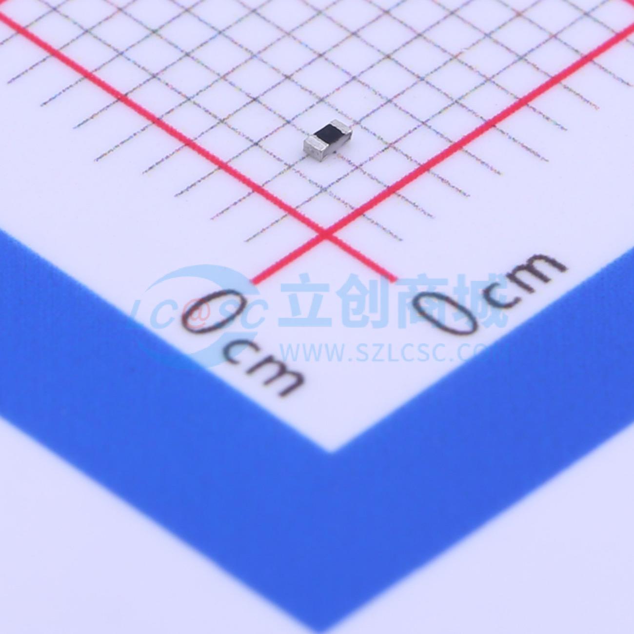 点击查看大图 HPCR0402F75R0K9实物图