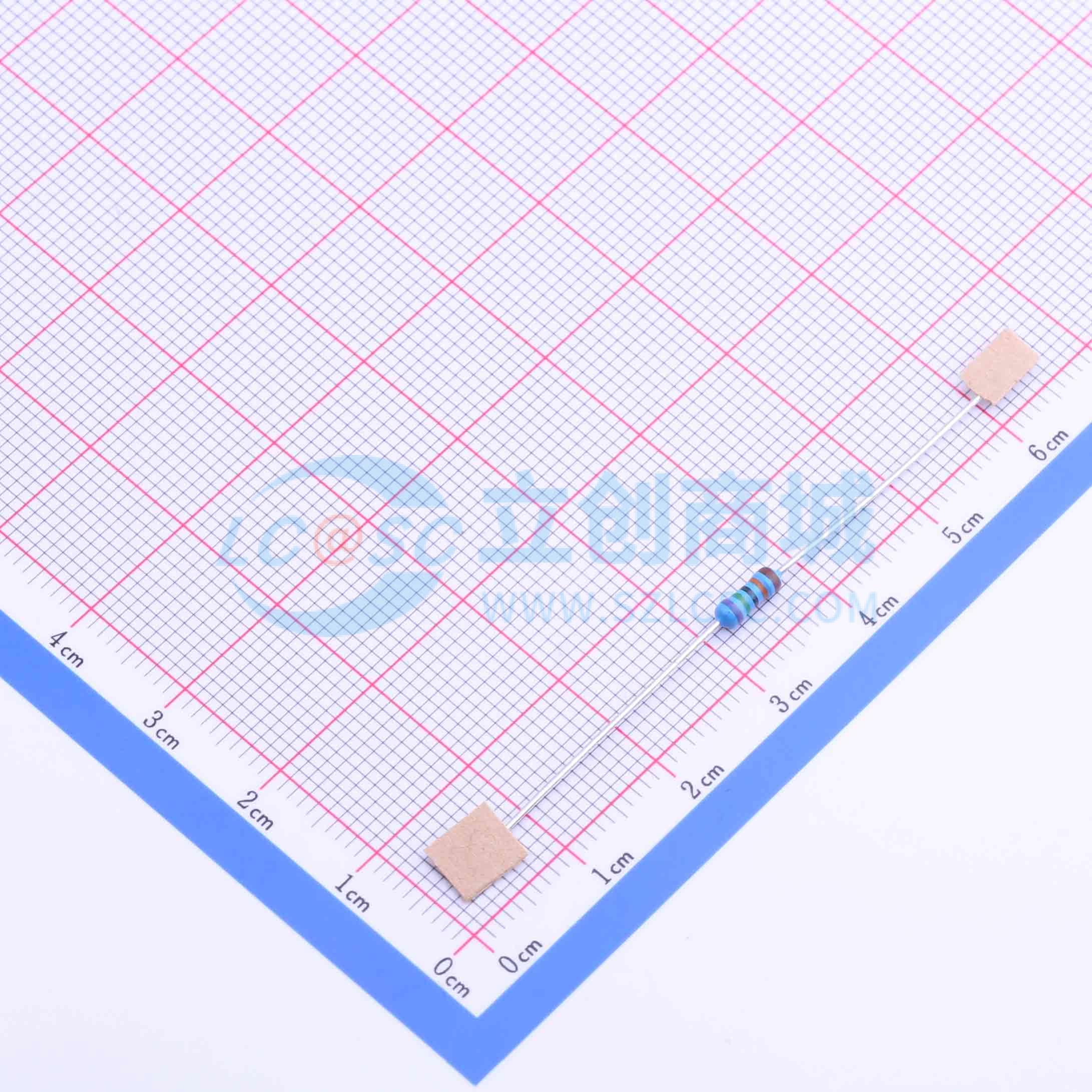 点击查看大图 MFR-25FTE52-750K实物图