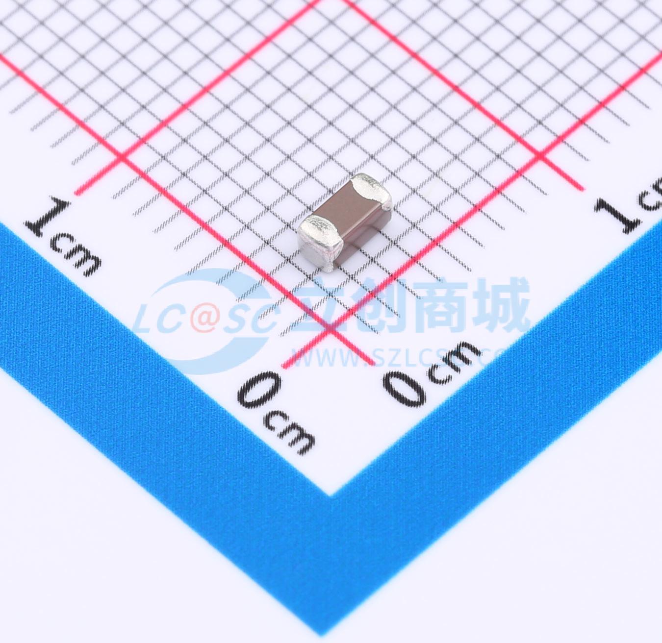 点击查看大图 CNC5L1X7R1C106K160AE实物图