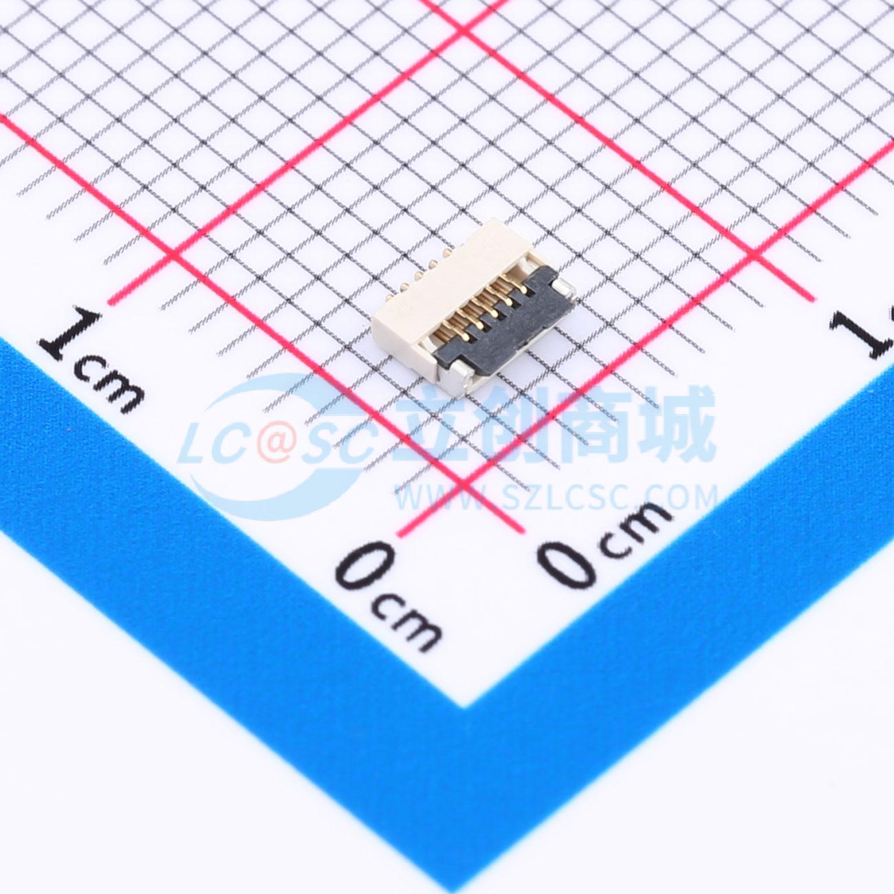 FPC-0.5FX-5PWBH10实物图