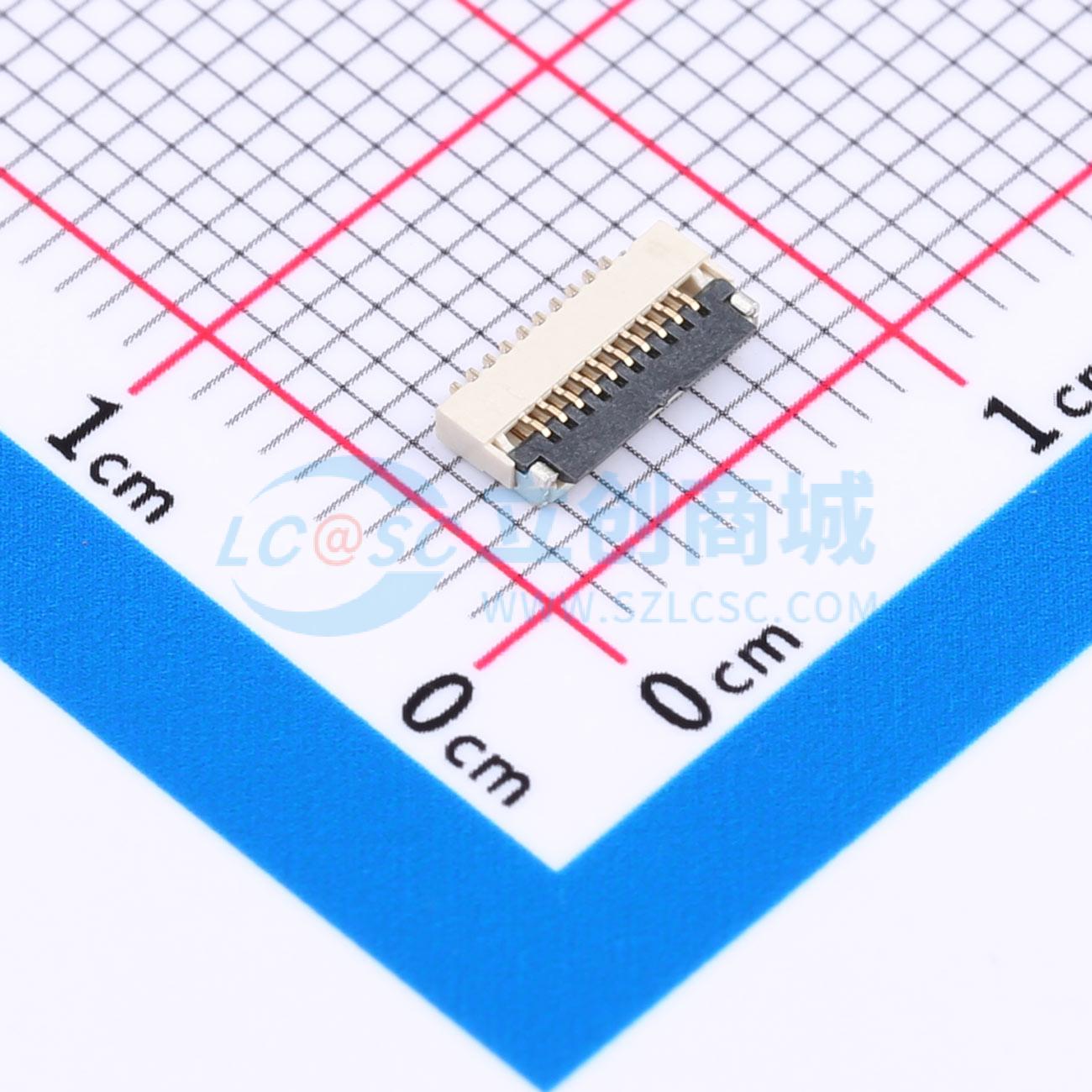 FPC-0.5FX-10PWBH10实物图