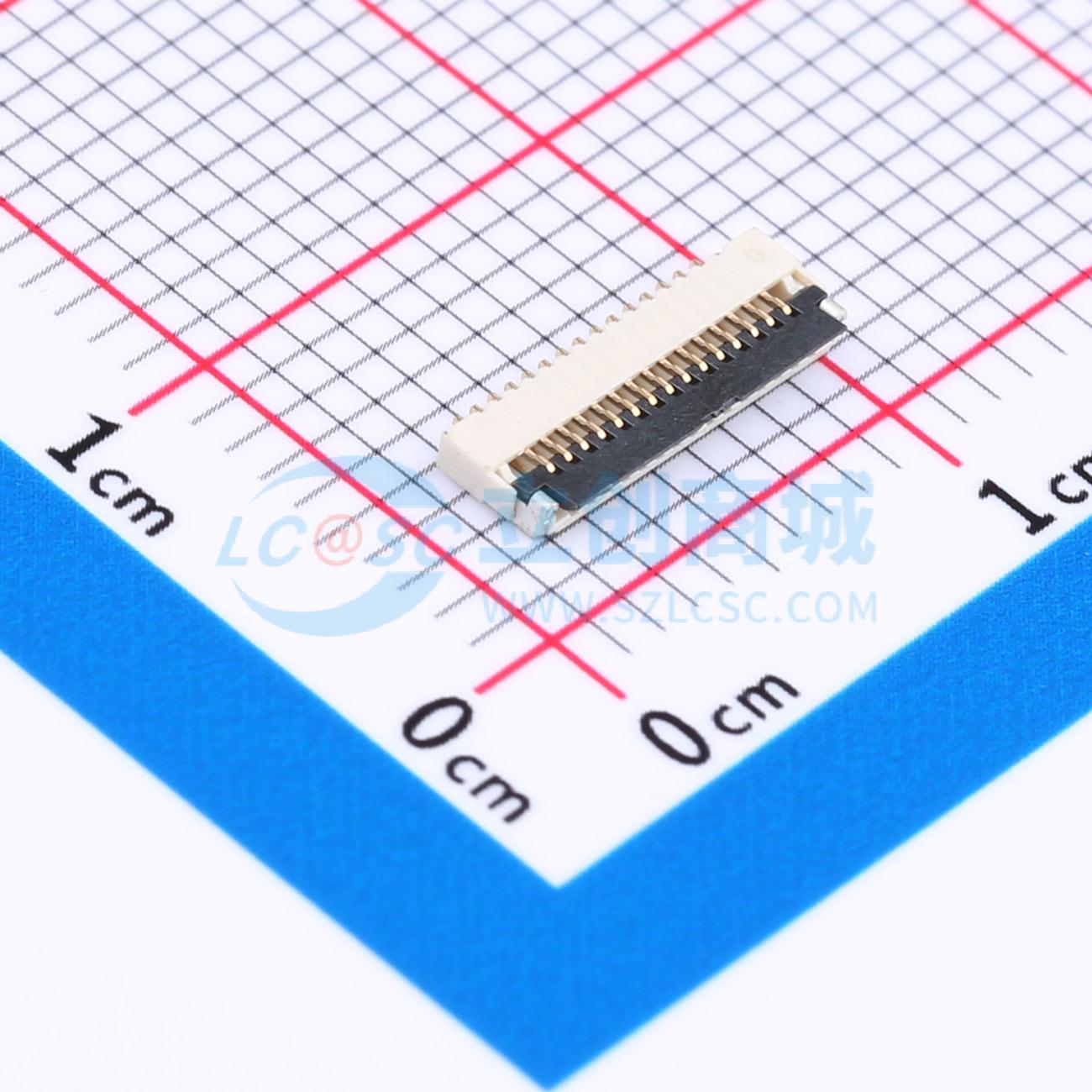 FPC-0.5FX-15PWBH10实物图