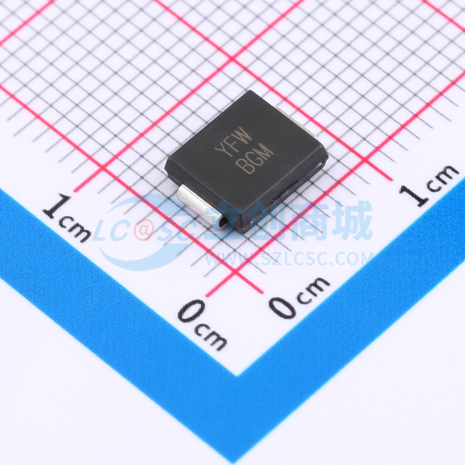 点击查看大图 SMCJ64CA实物图