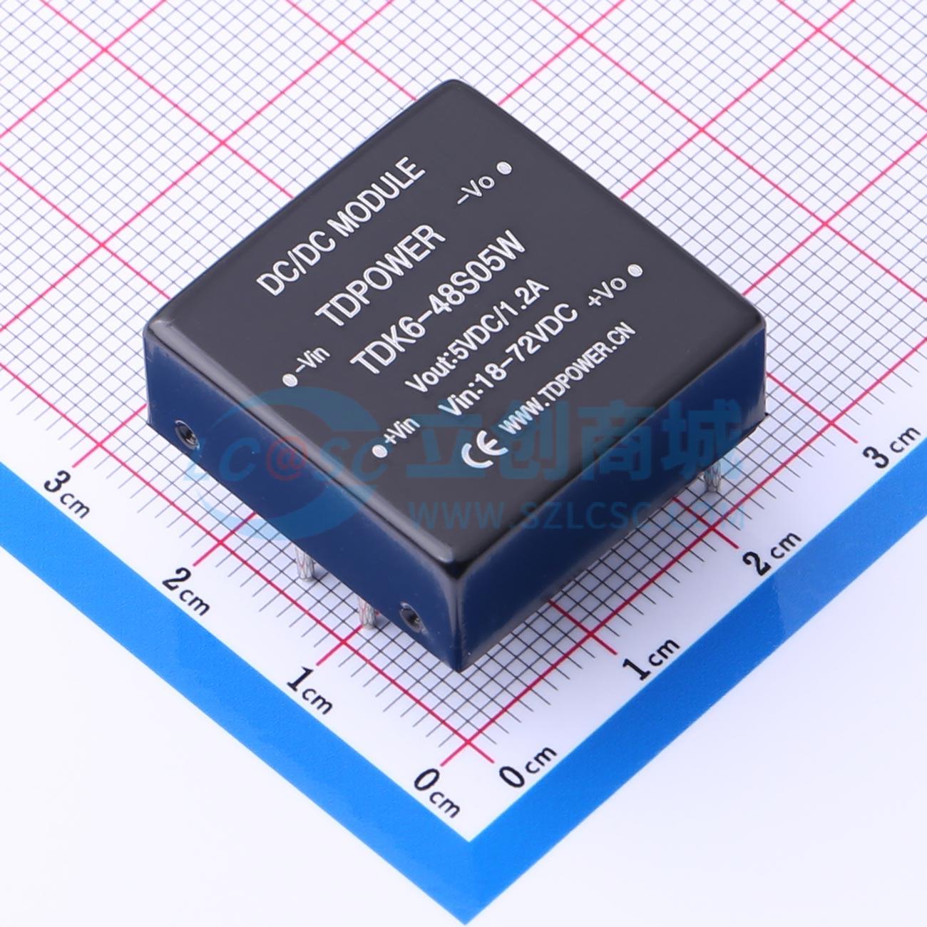 点击查看大图 TDK6-48S05W实物图