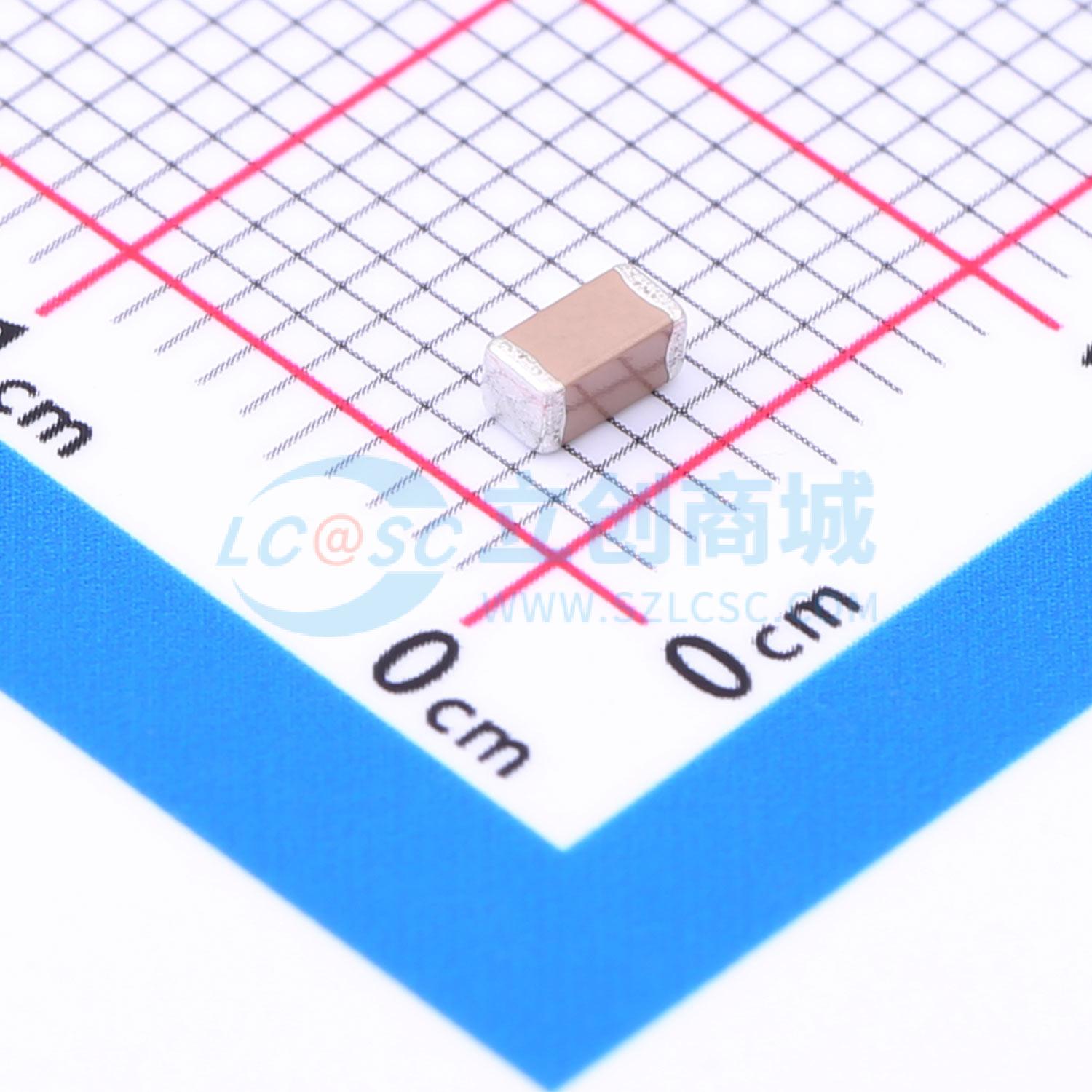 点击查看大图 CGA5L1X8R1E475M160AC实物图