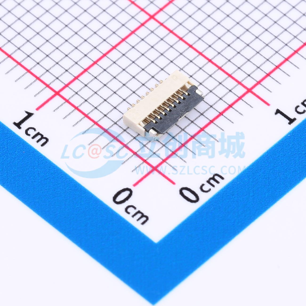 FPC-0.5FX-8PWBH10实物图