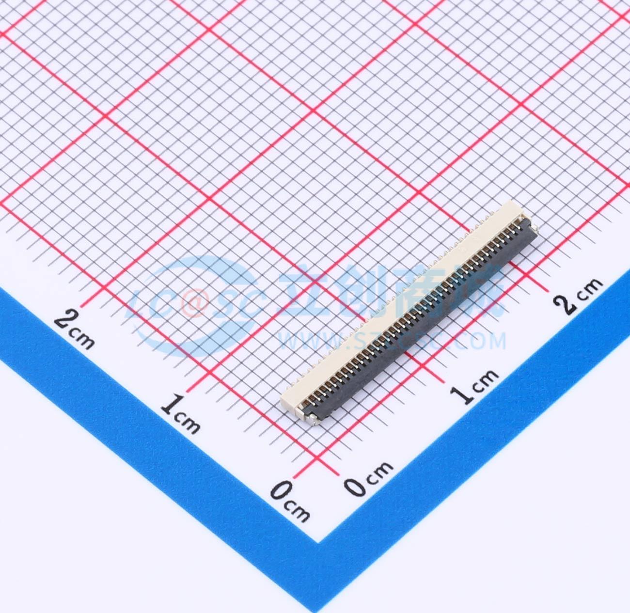 点击查看大图 FPC-0.5FX-40PWBH10实物图