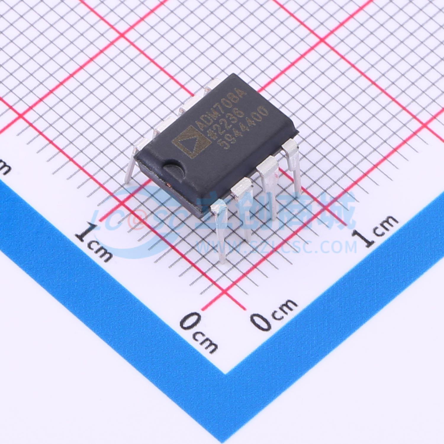 点击查看大图 ADM708ANZ实物图