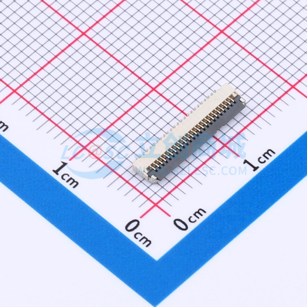 点击查看大图 FPC-0.5FX-24PWBH10实物图