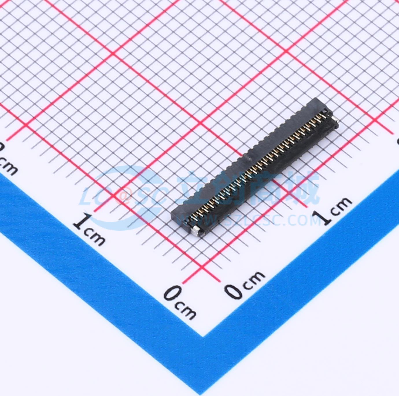 点击查看大图 FPC-0.3FX-49PWBH10实物图