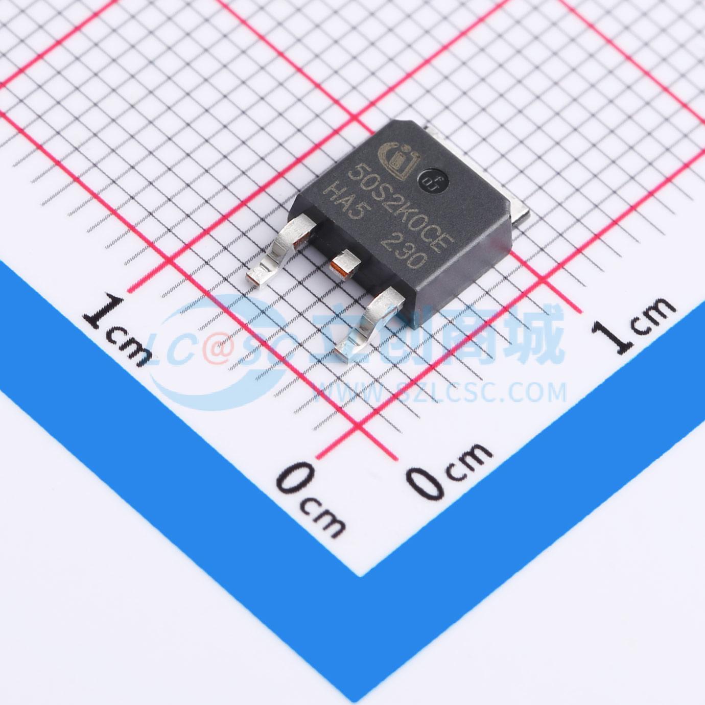 点击查看大图 IPD50R2K0CE实物图