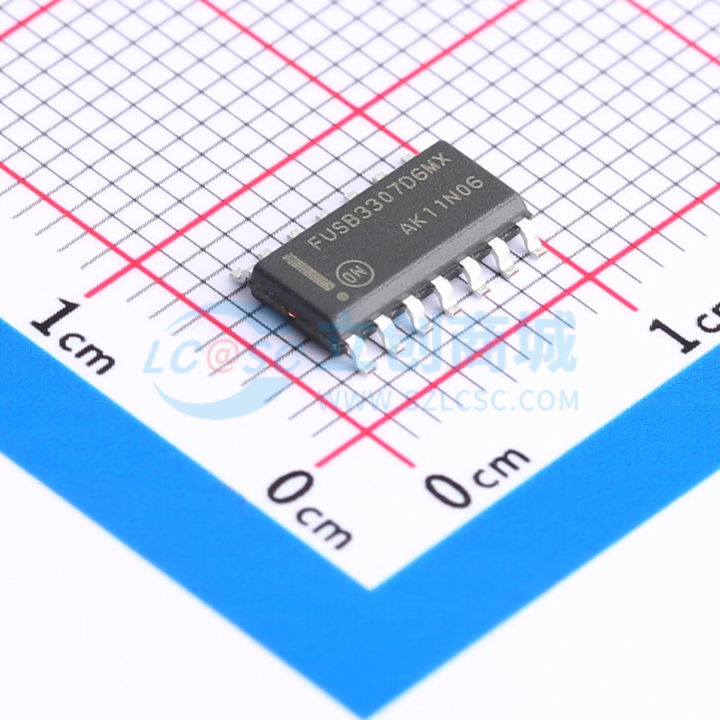 FUSB3307D6MX实物图