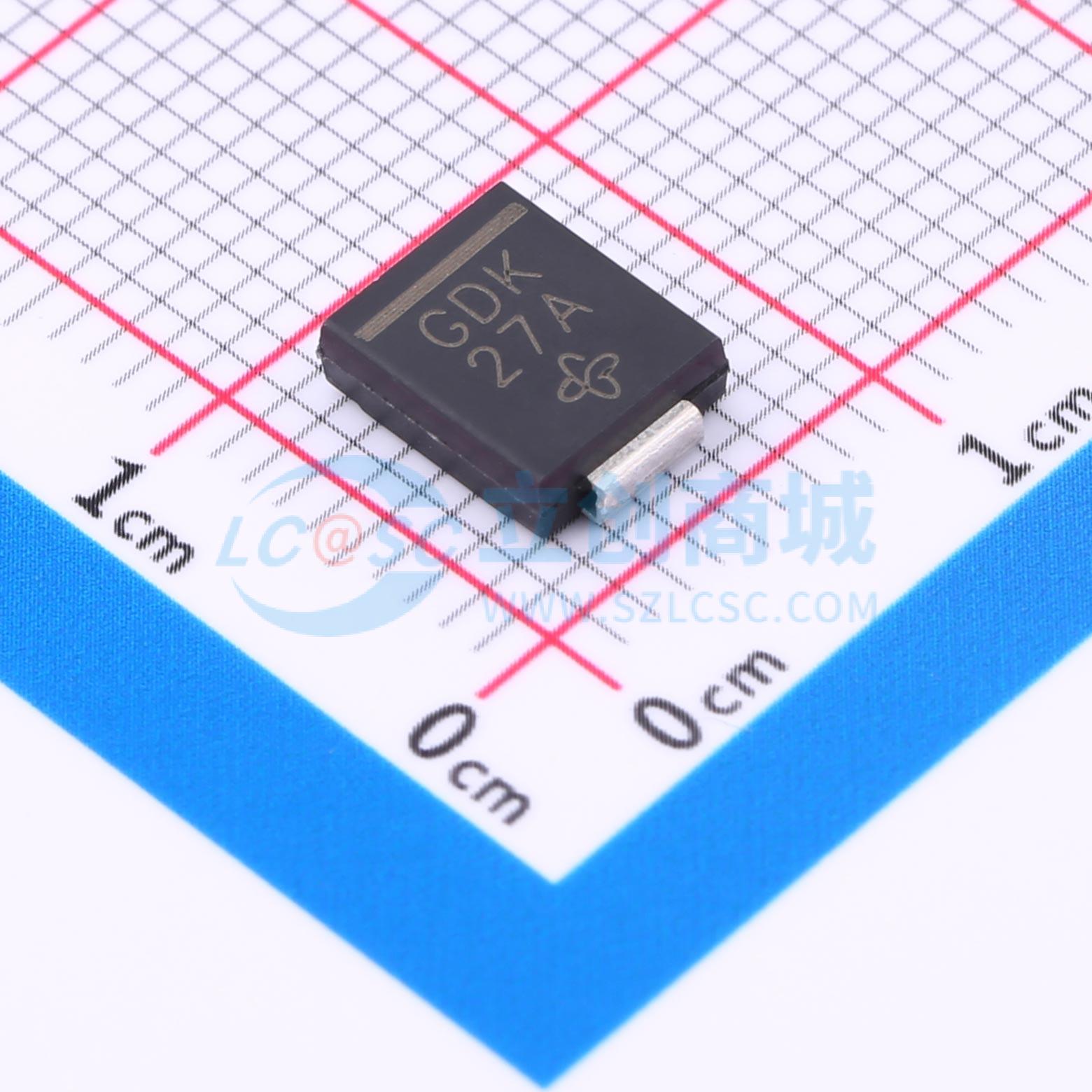 SMCJ6.5A-E3/57T实物图