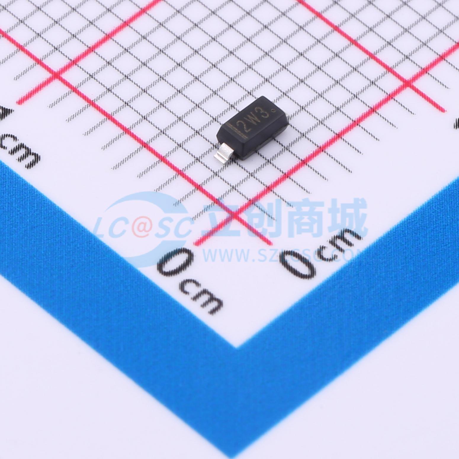 点击查看大图 BZT52B3V3实物图