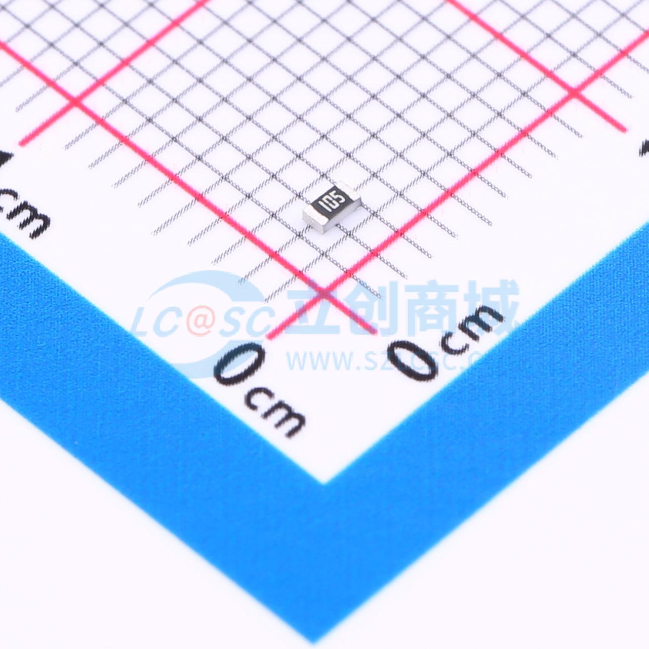 点击查看大图 CRGH0603J1M0实物图