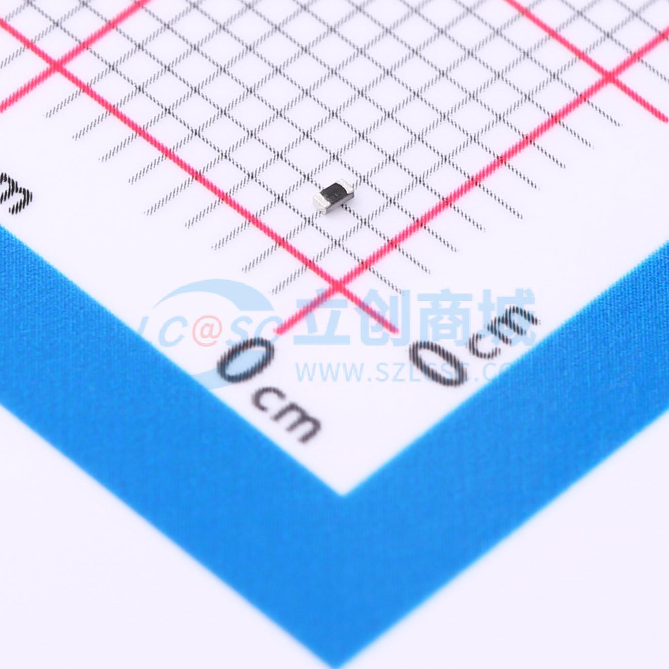 点击查看大图 CRCW04025K76FKED实物图