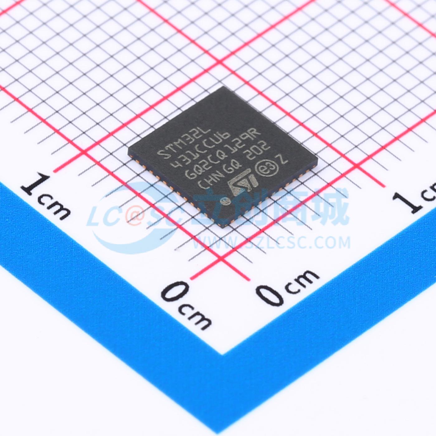 点击查看大图 STM32L431CCU6TR实物图