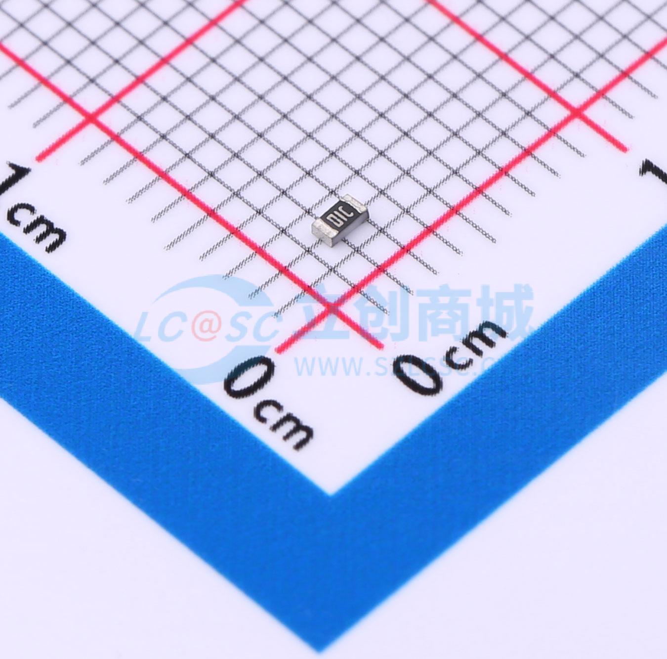 点击查看大图 CRGP0603F10K实物图