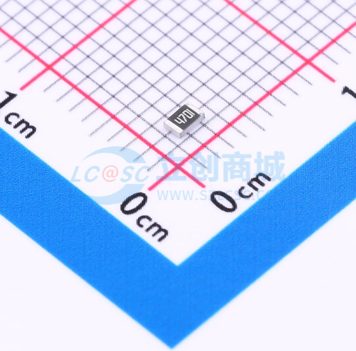 点击查看大图 CRGCQ0805F4K7实物图