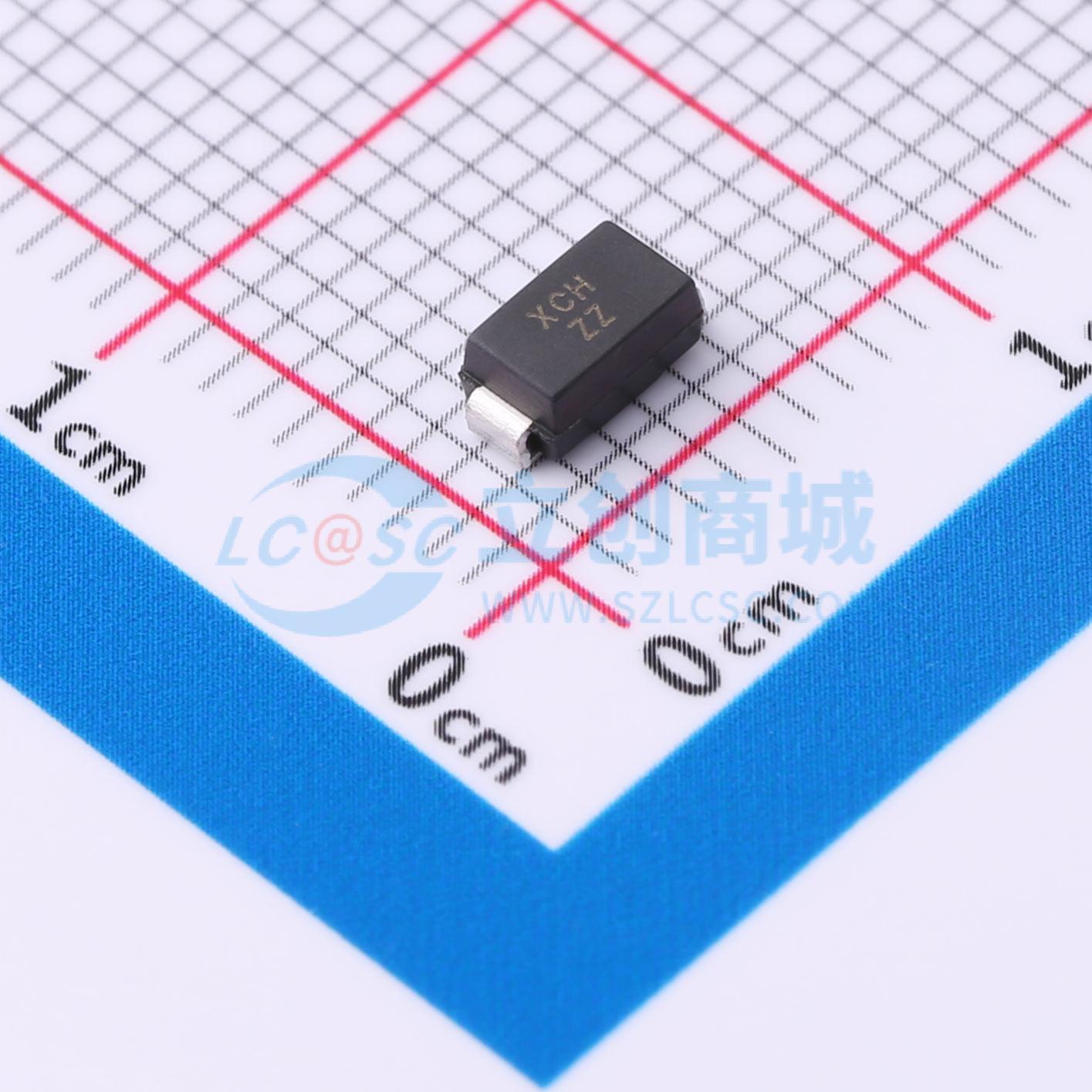 点击查看大图 SMAJ100CA实物图