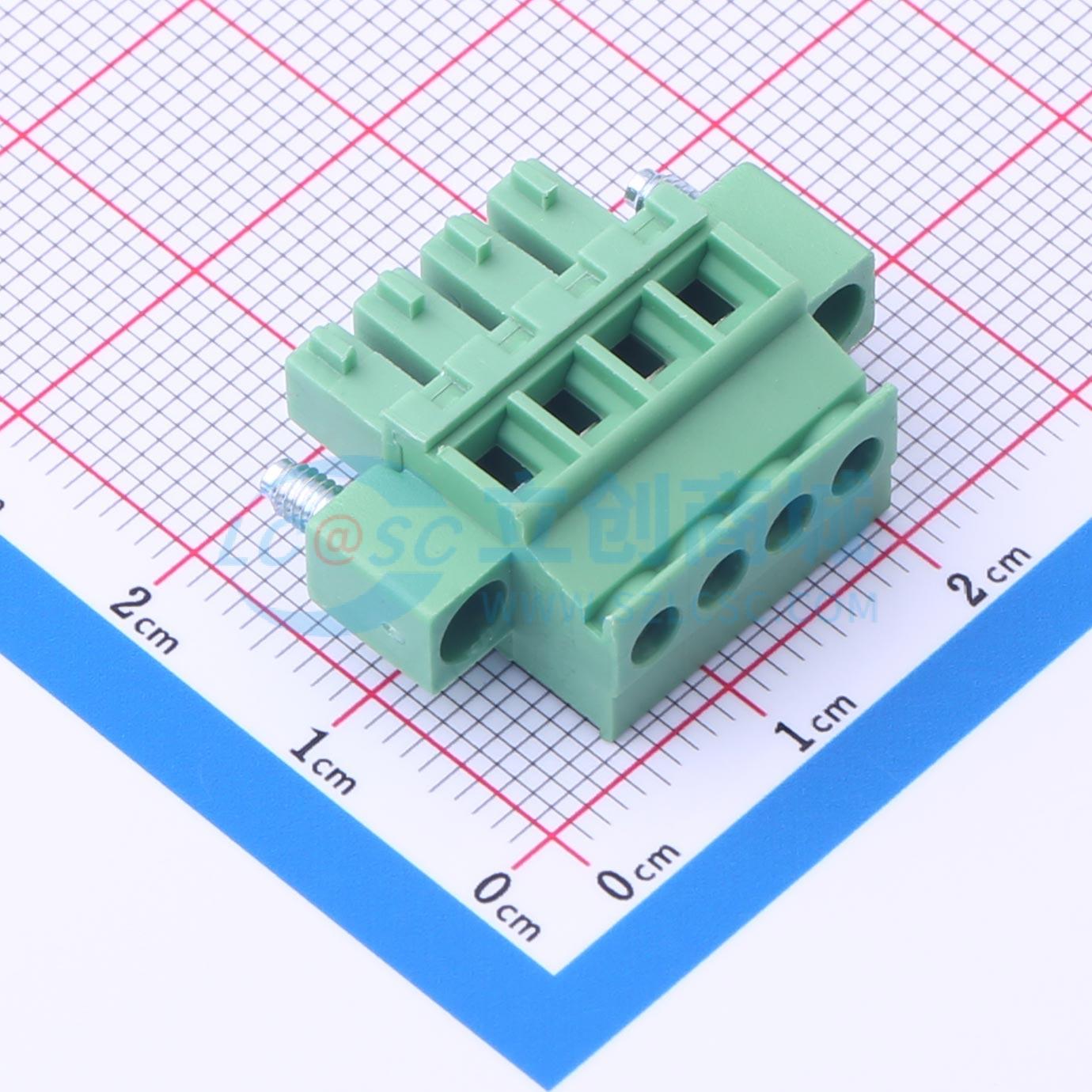 点击查看大图 DB2EKAM-3.81-4P-GN-S实物图