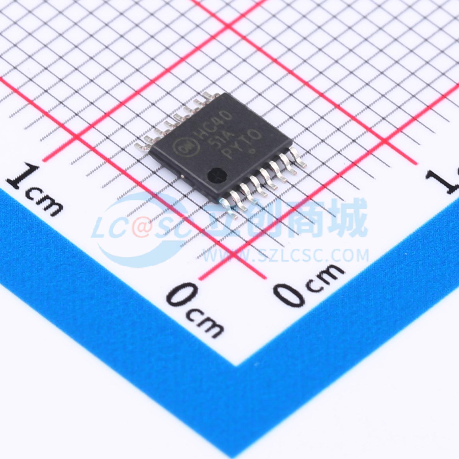 MC74HC4051ADTG实物图