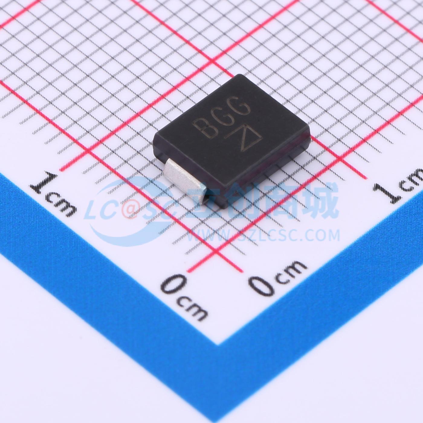 点击查看大图 SMCJ58CA实物图