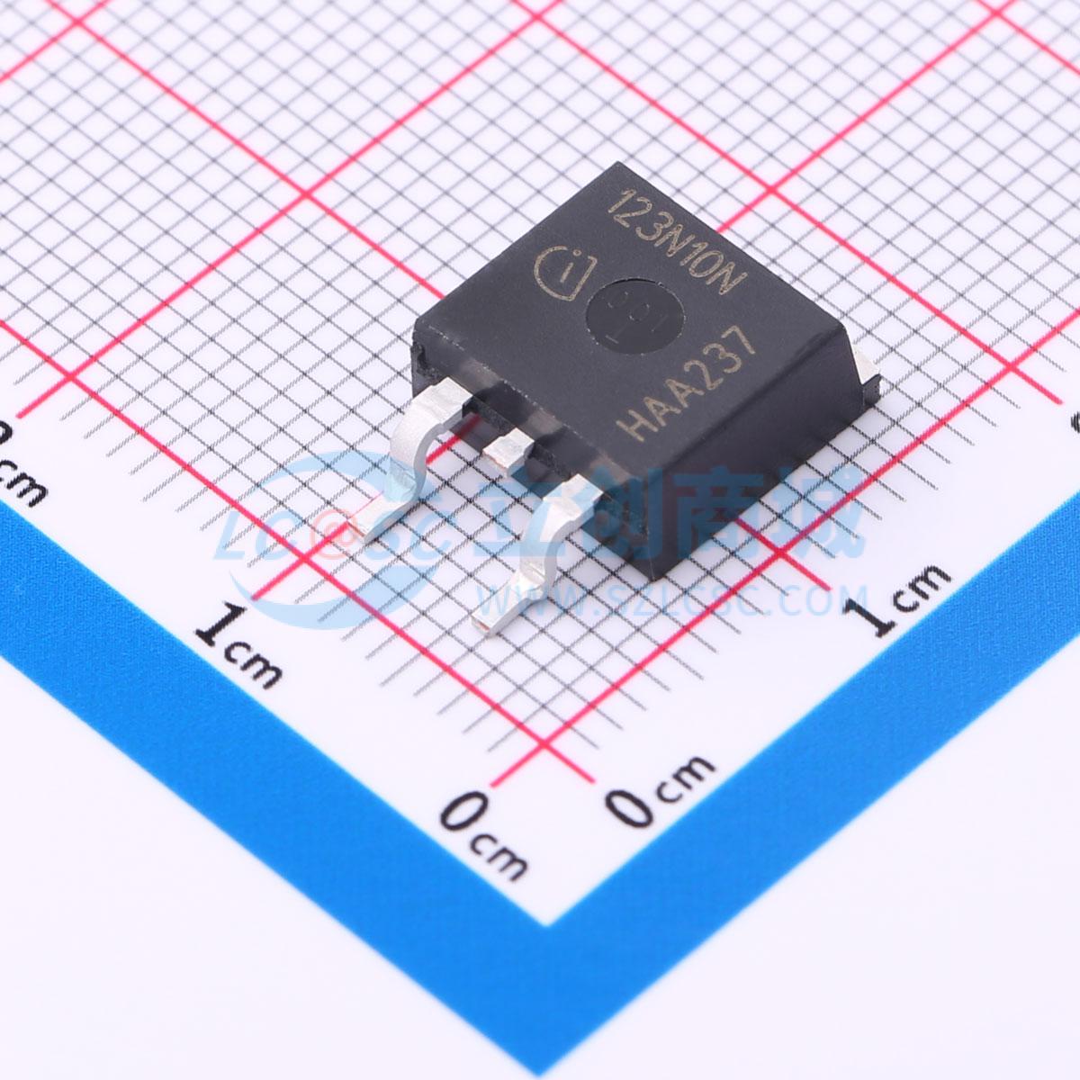 点击查看大图 IPB123N10N3 G实物图