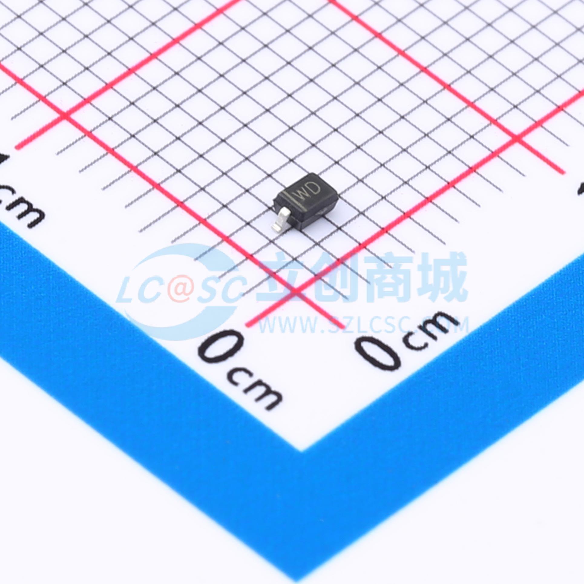 点击查看大图 BZT52C8V2S实物图