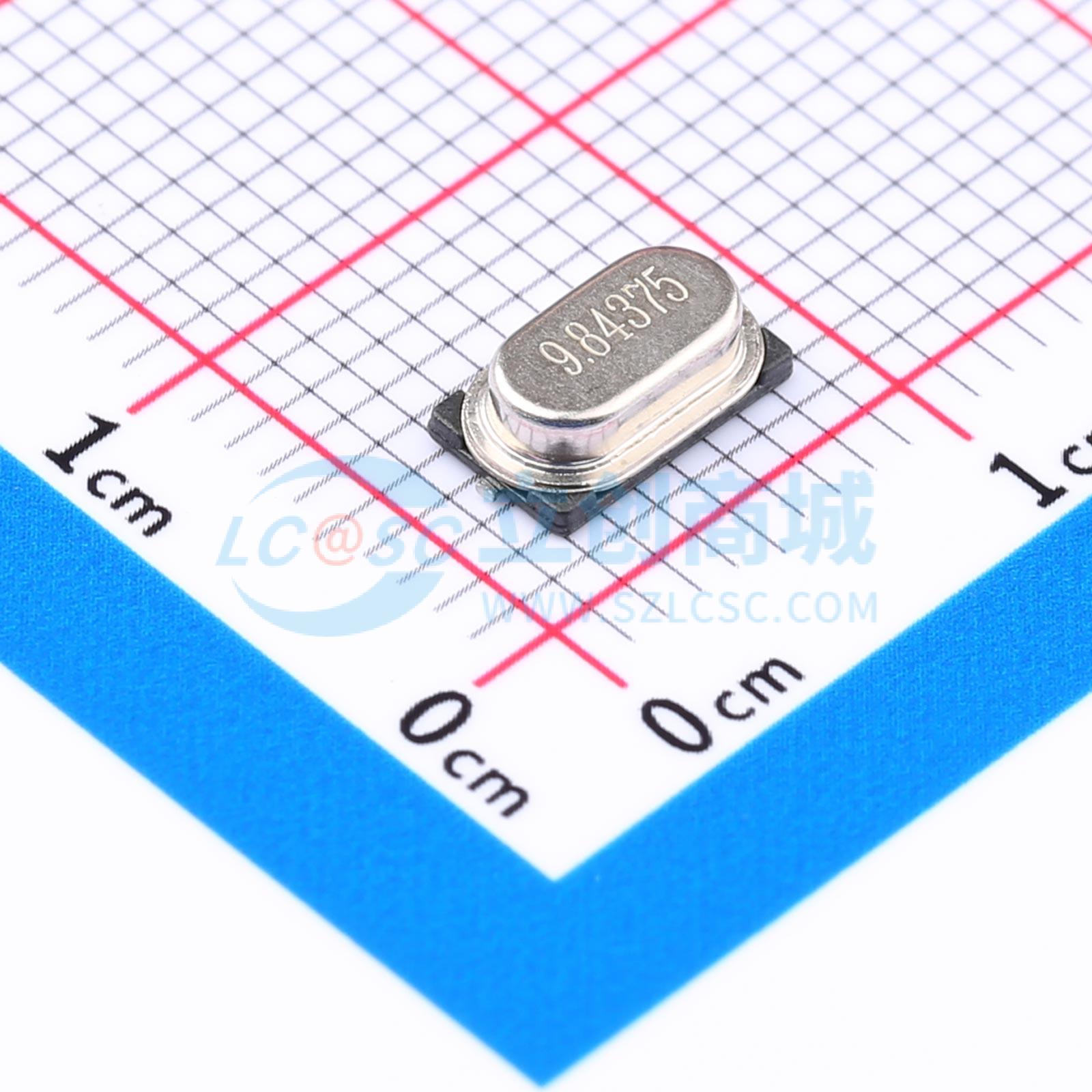 点击查看大图 S47SMD9.84375M12PF10R30B3实物图