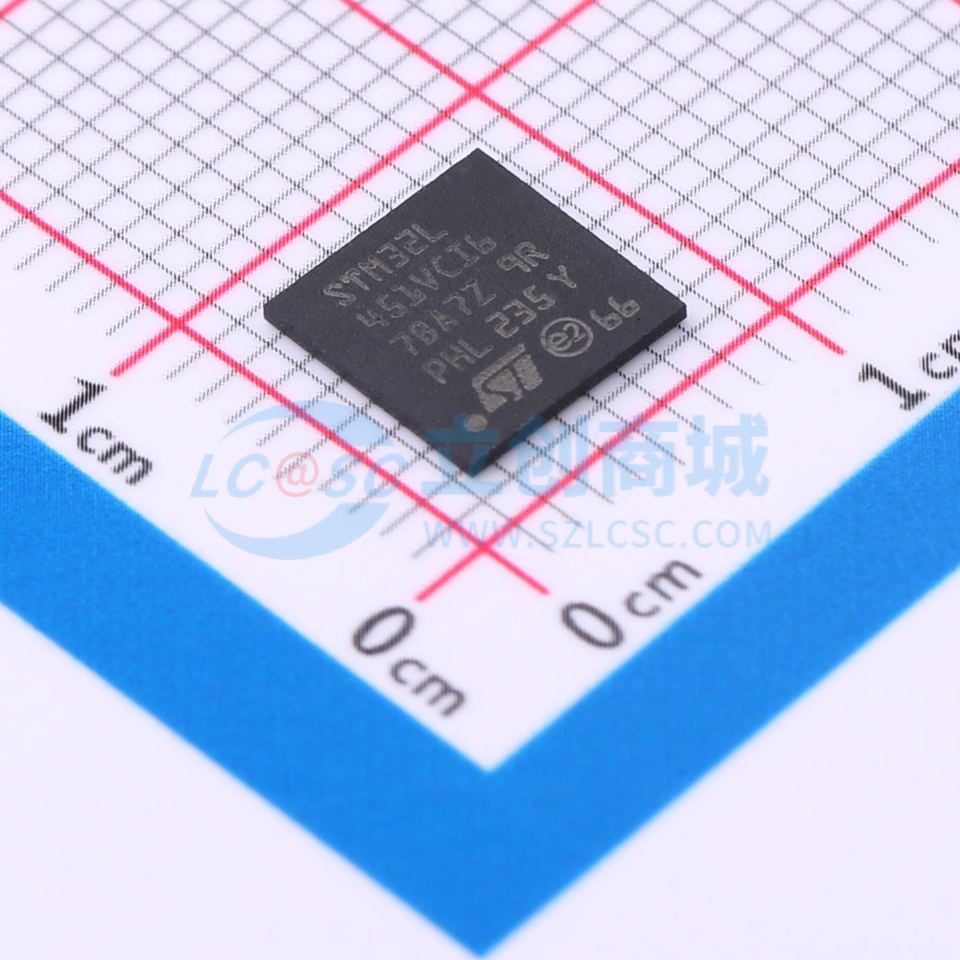 STM32L451VCI6实物图
