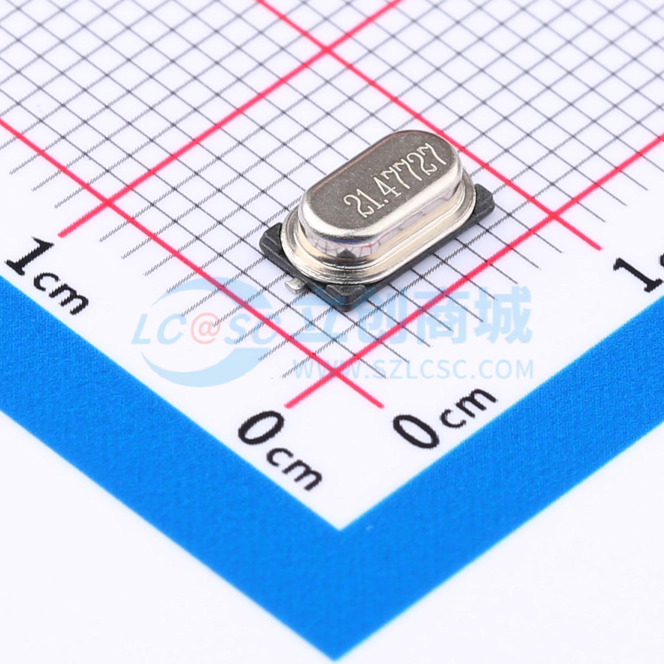 点击查看大图 S47SMD21.47727M13.5PF30R30B3实物图