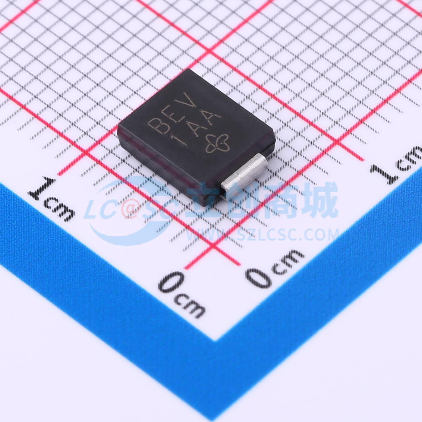 点击查看大图 SMCJ20CA-E3/57T实物图