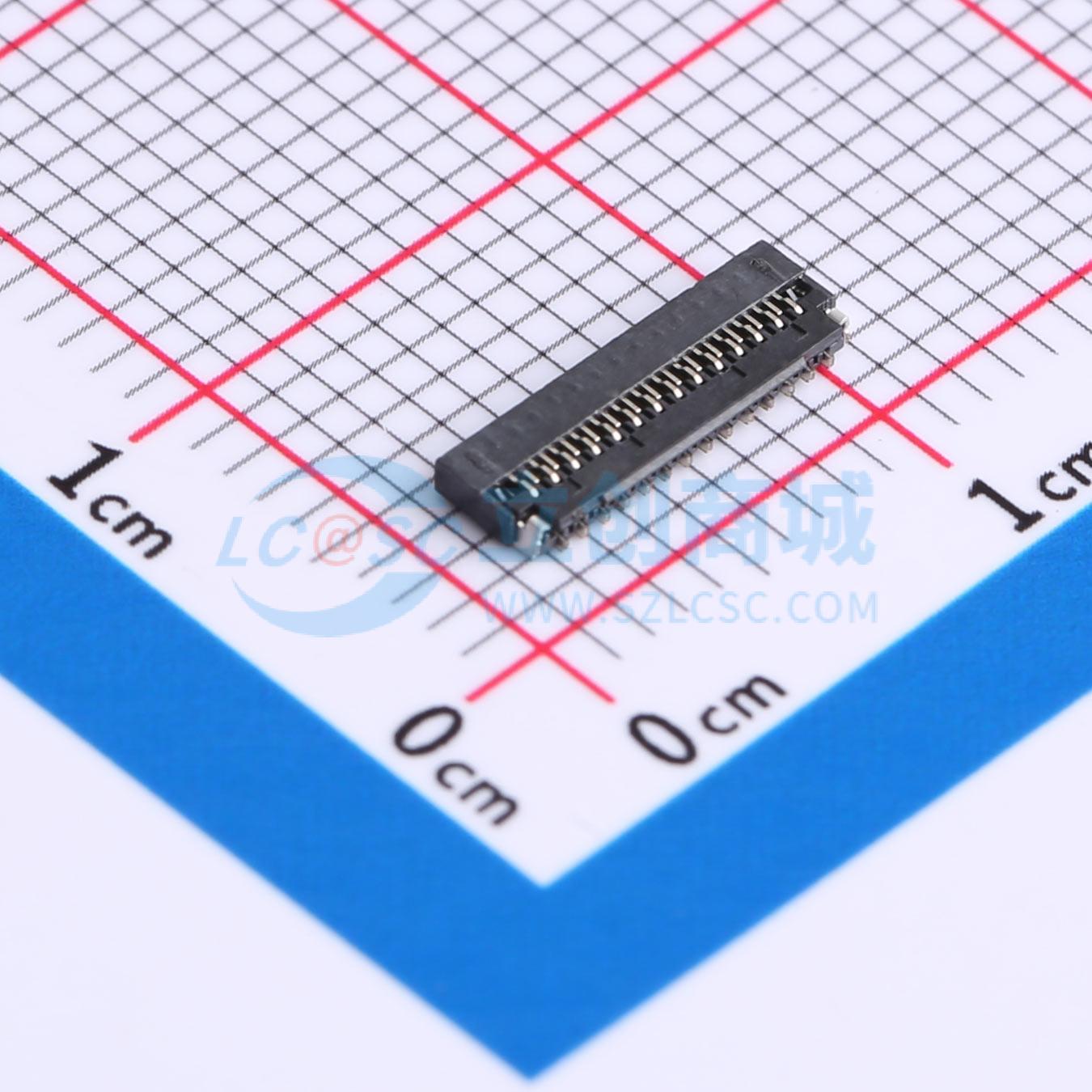 点击查看大图 FPC-0.3FX-27PWBH10实物图