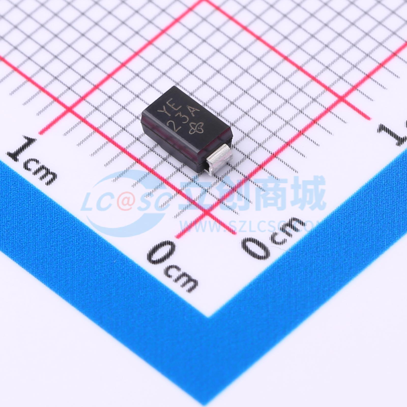 点击查看大图 SMAJ26CA-E3/5A实物图