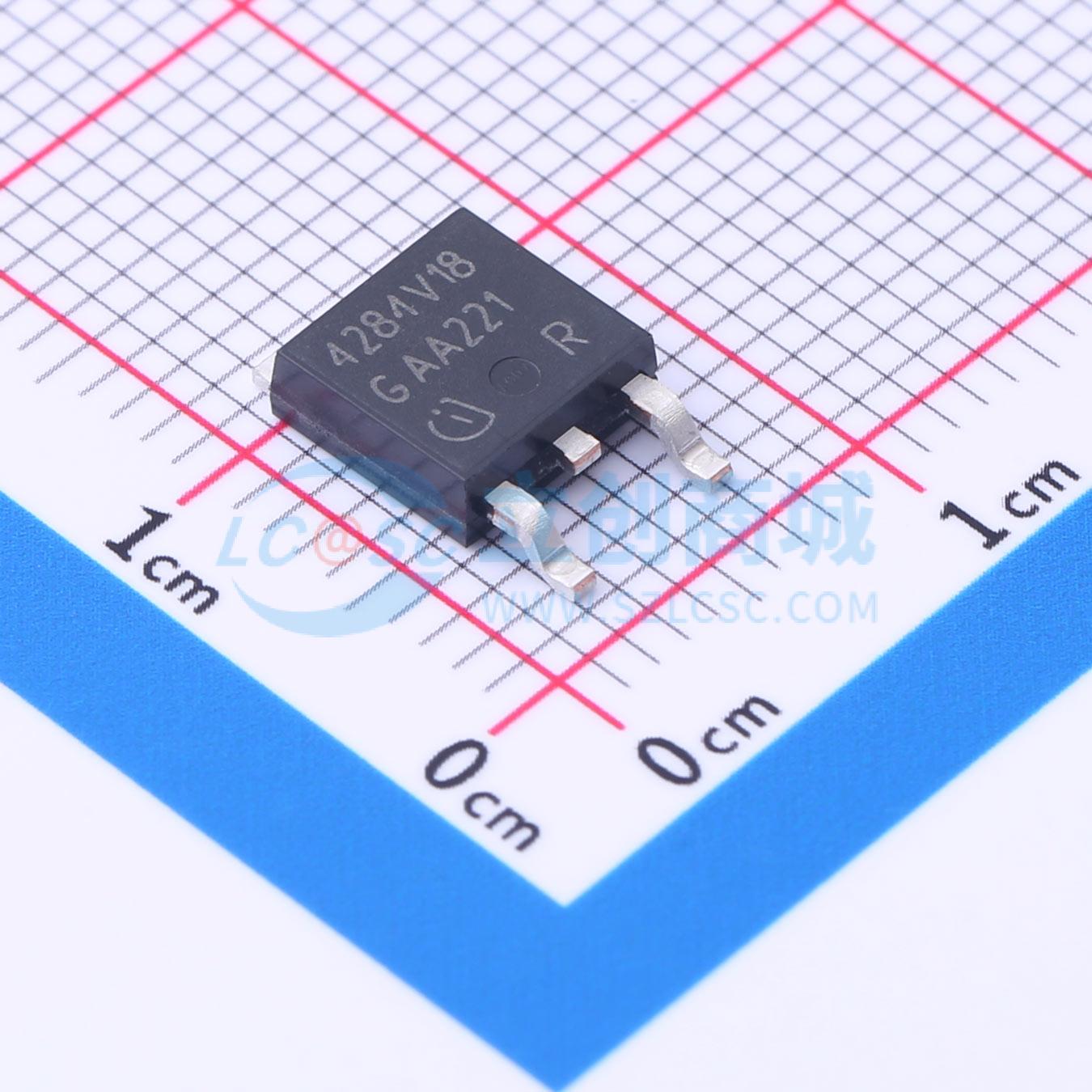 点击查看大图 TLE4284DV18ATMA1实物图