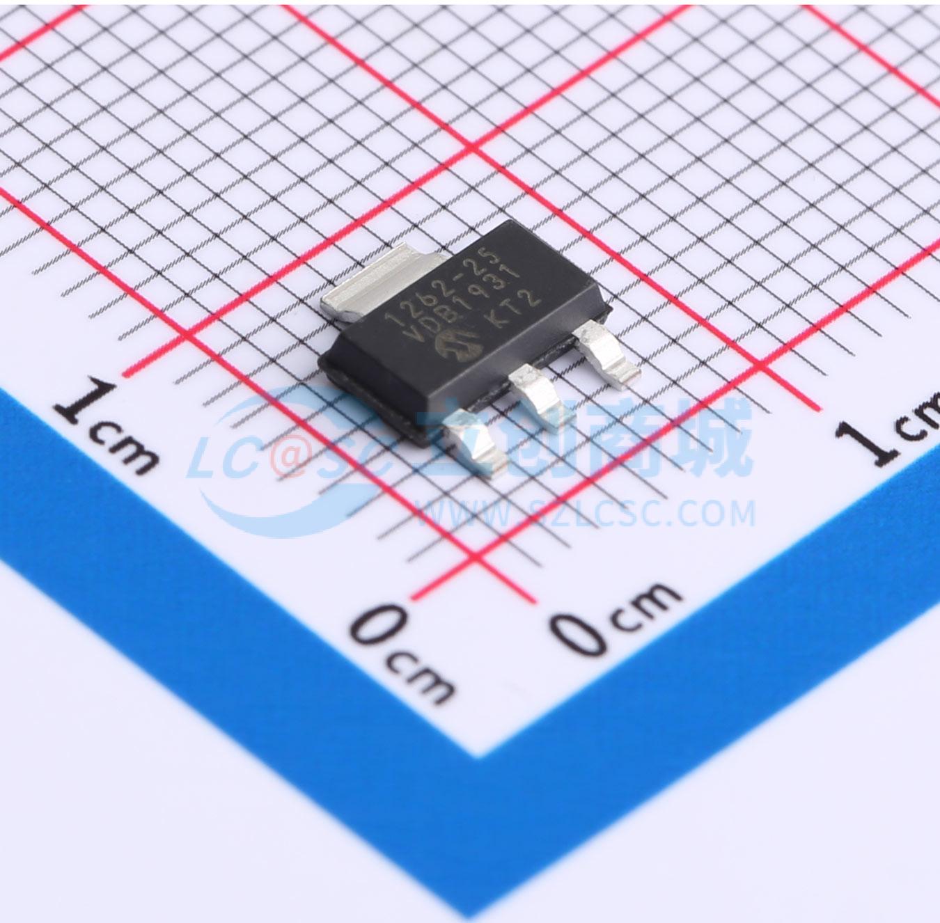 点击查看大图 TC1262-2.5VDB实物图