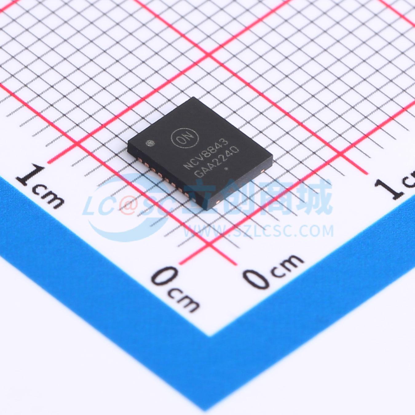 点击查看大图 NCV8843MNR2G实物图