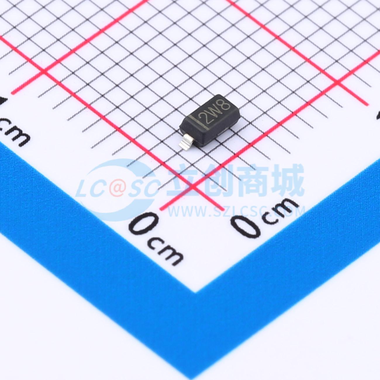 点击查看大图 BZT52B5V1实物图