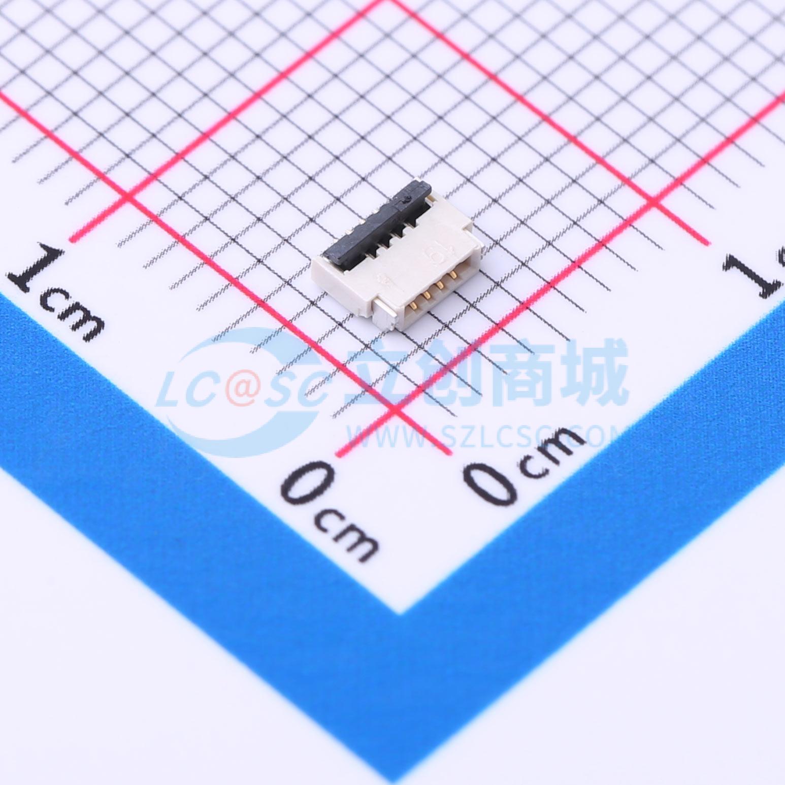 点击查看大图 FPC-0.5HF-4PWBH10实物图