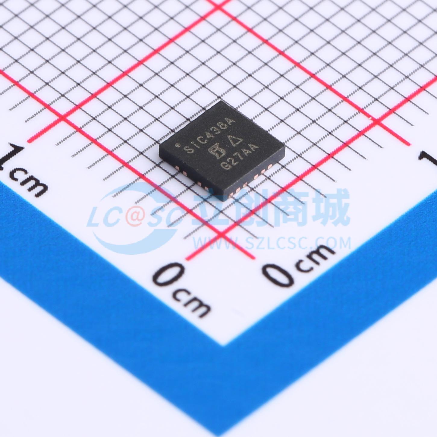 点击查看大图 SIC438AED-T1-GE3实物图