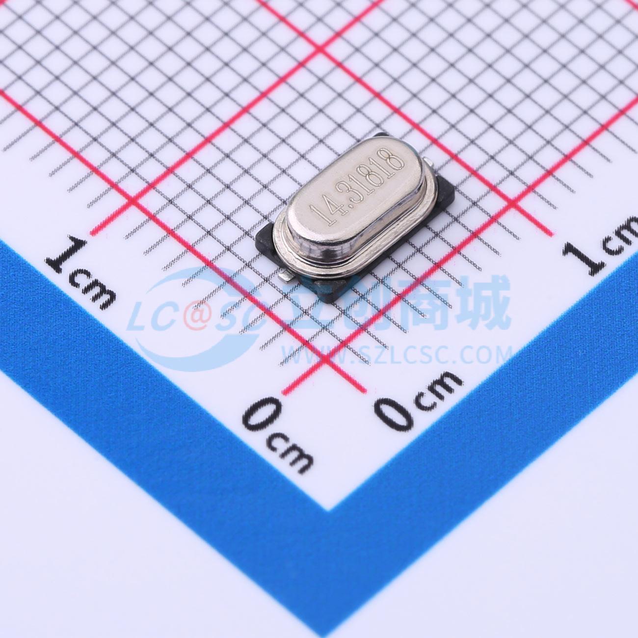 点击查看大图 S47SMD14.31818M20PF30R30B3实物图