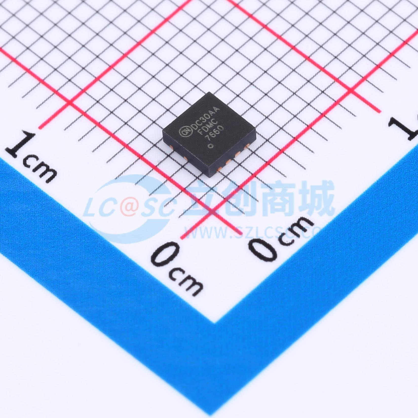 点击查看大图 FDMC7660实物图