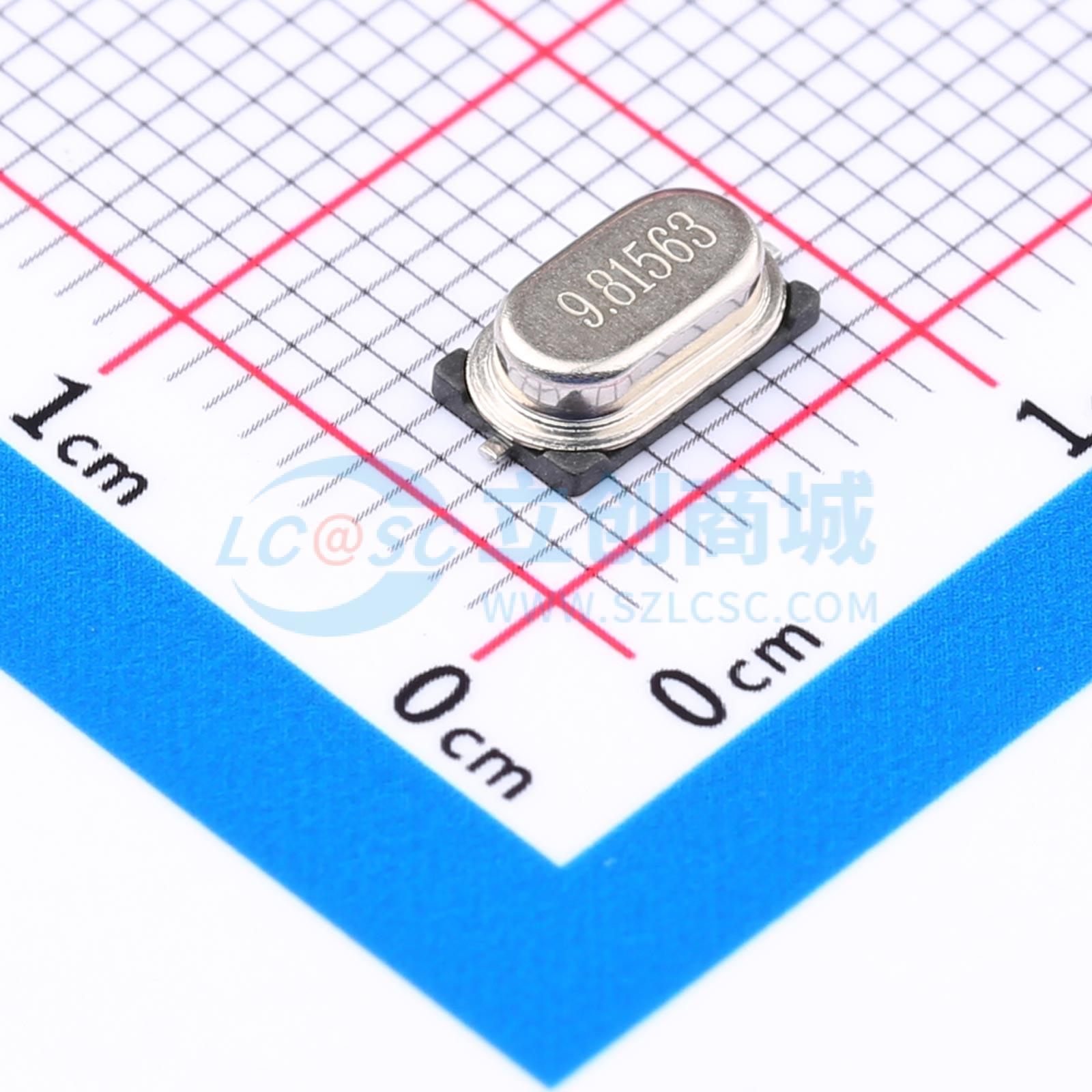 点击查看大图 S47SMD9.81563M20PF10R30B3实物图