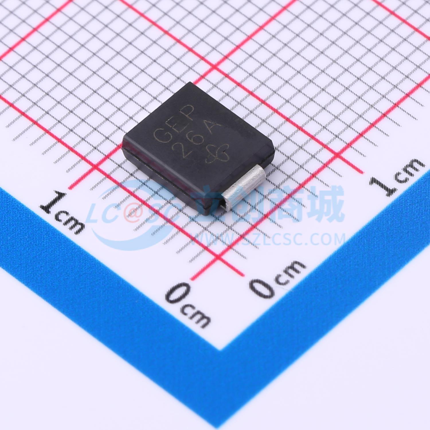 SMCJ16CA-E3/57T实物图