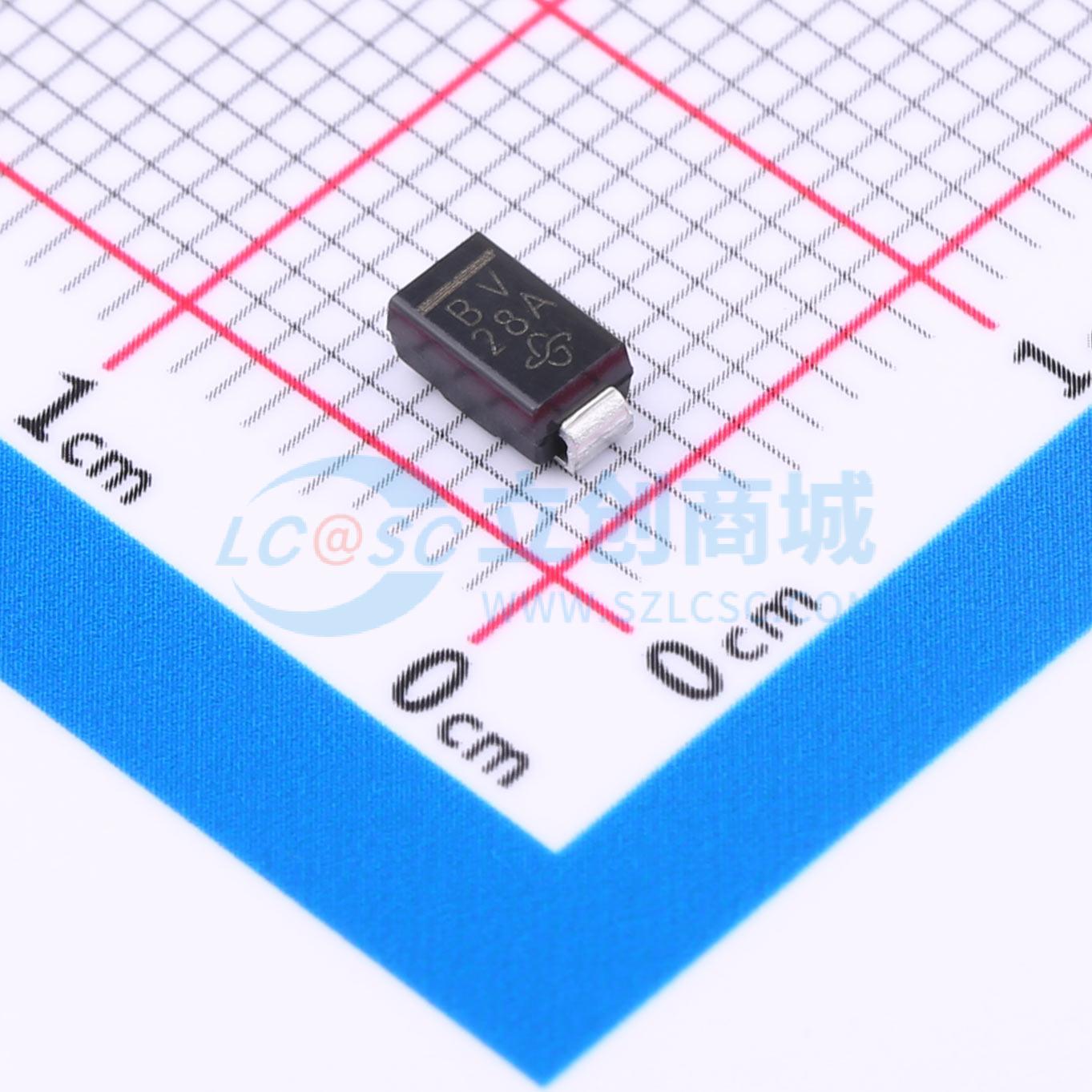 SMAJ20A-E3/61实物图