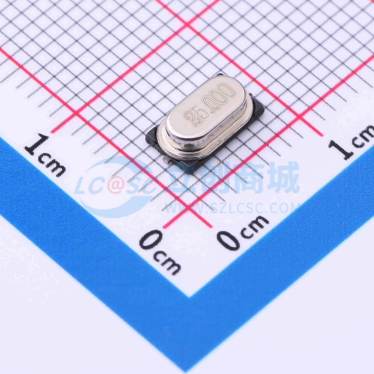 点击查看大图 S47SMD25.000M22PF10R30B3实物图