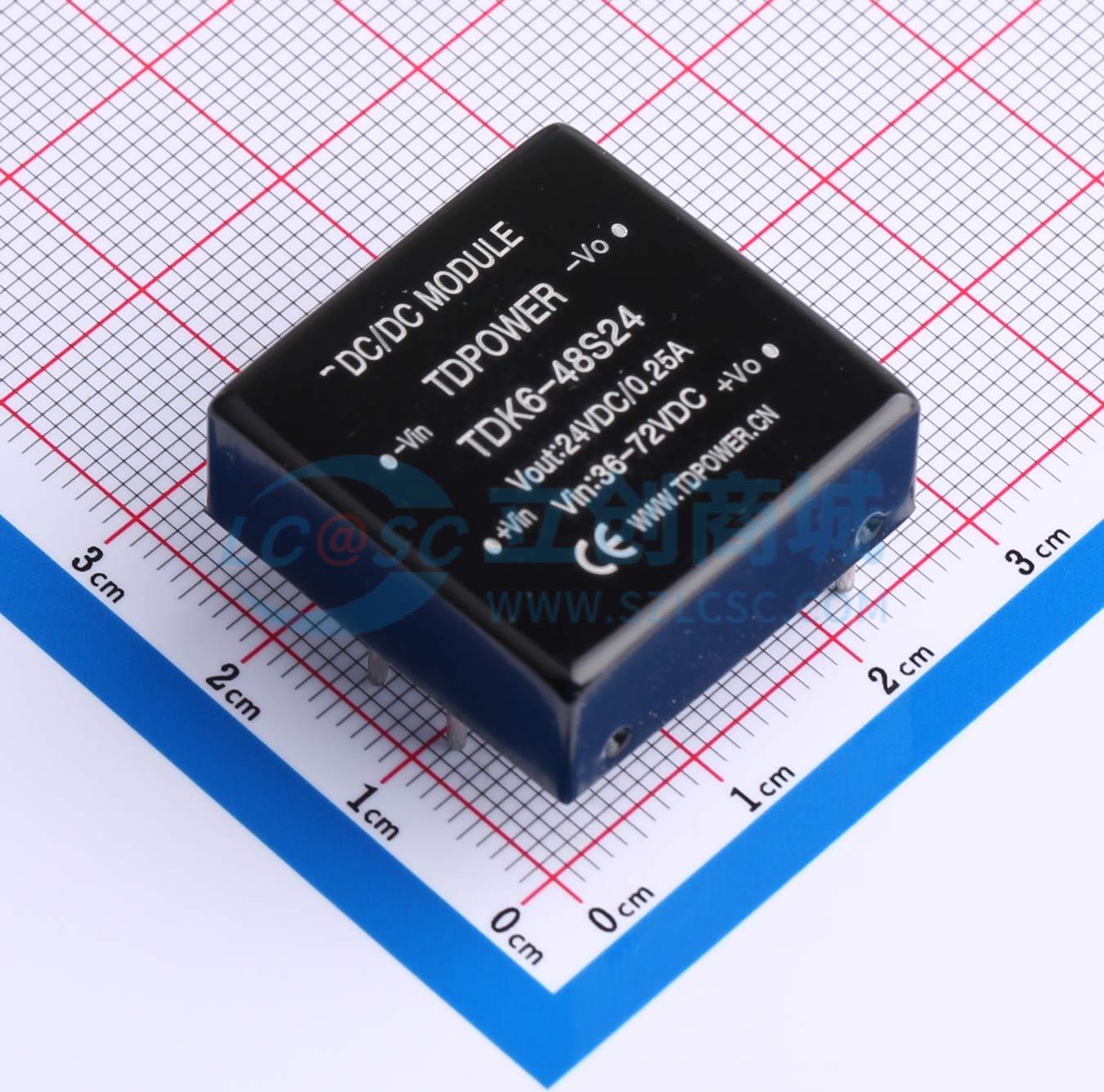 点击查看大图 TDK6-48S24实物图