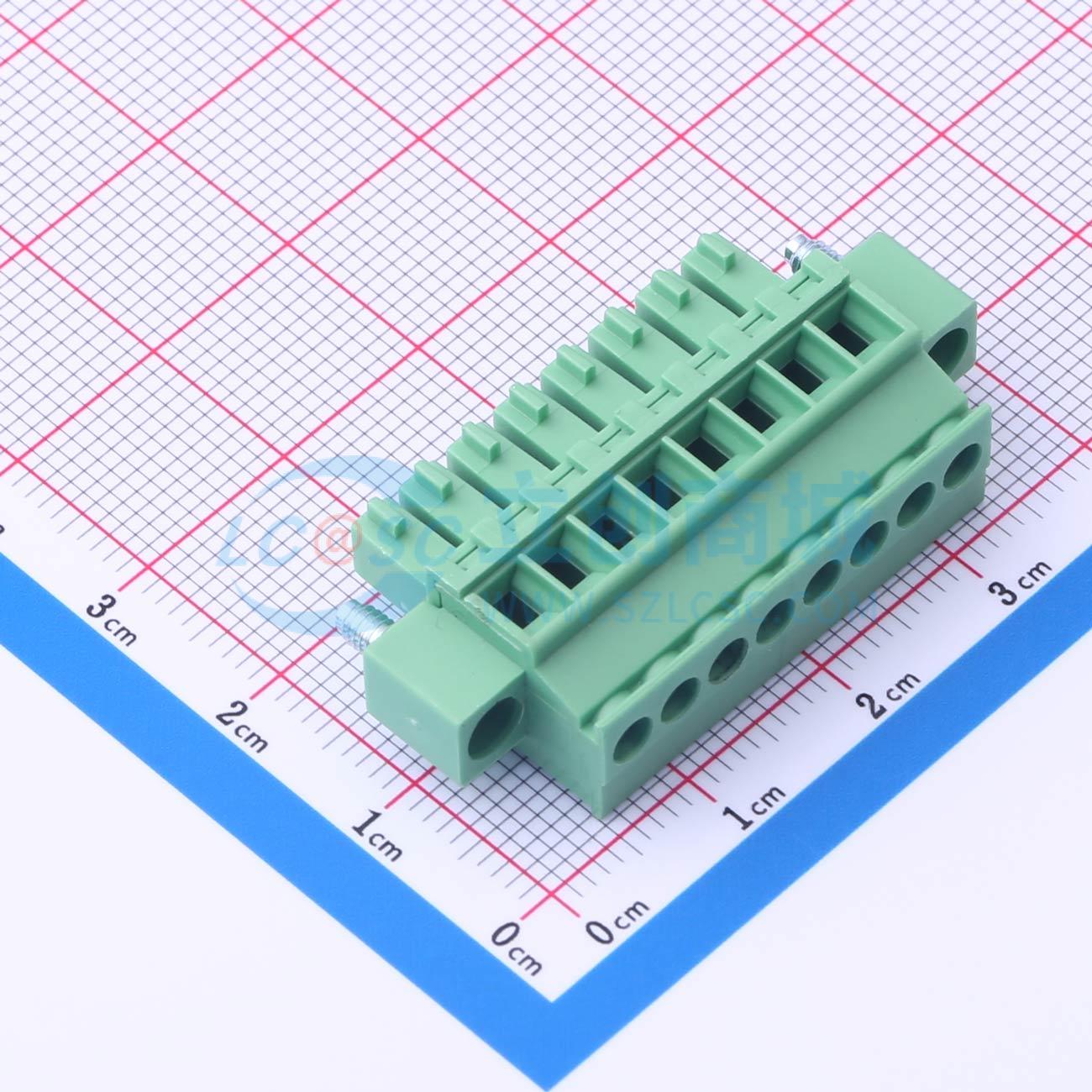 点击查看大图 DB2EKAM-3.5-8P-GN-S实物图